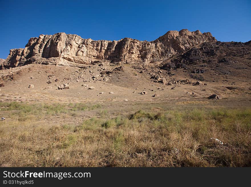 Dry desert