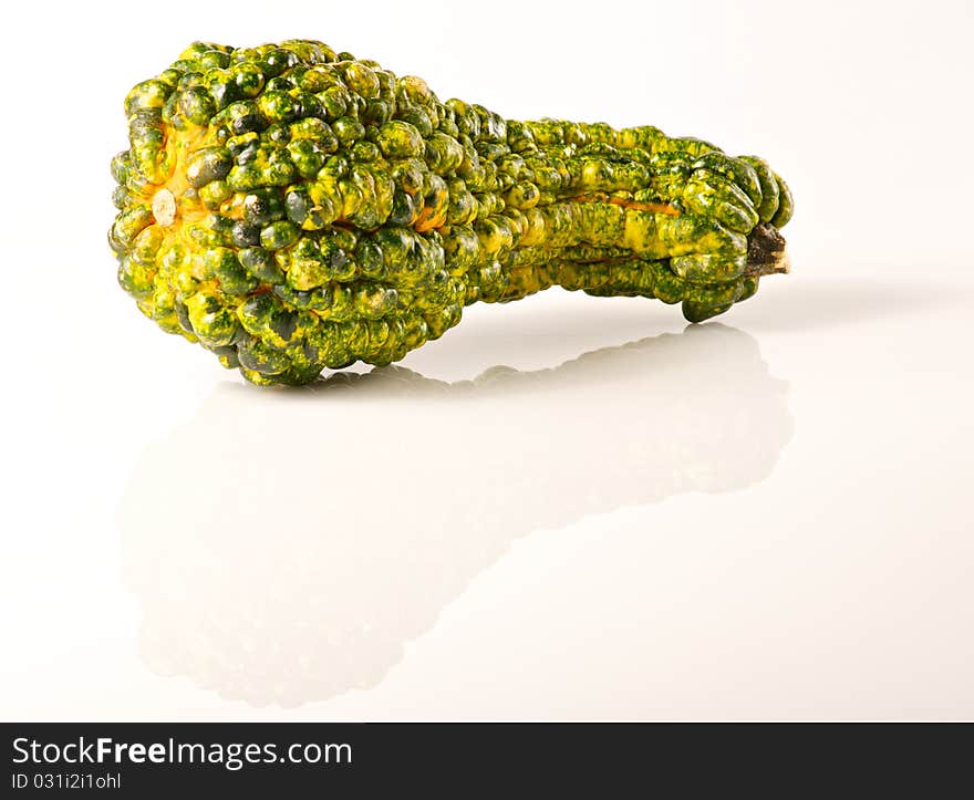 Green And Yellow Gourd