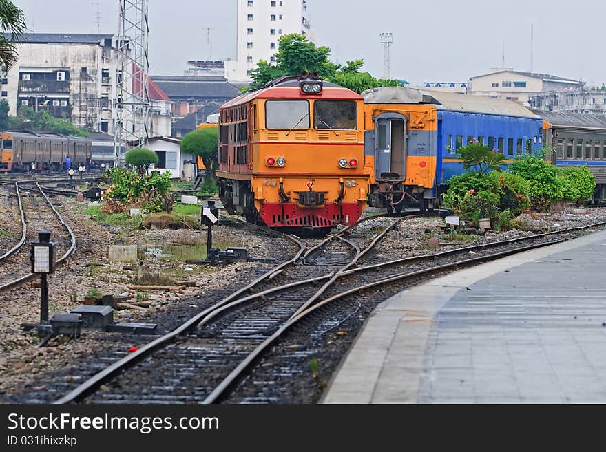 Diesel Engine Locomotive