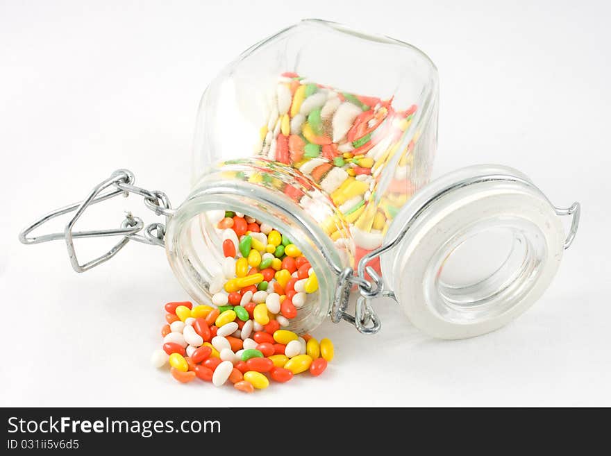 Indian Aniseed Candy in a Kilner Style Jar