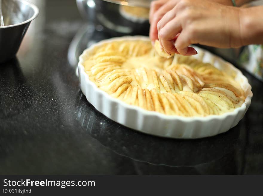 Apple Pie In The Making