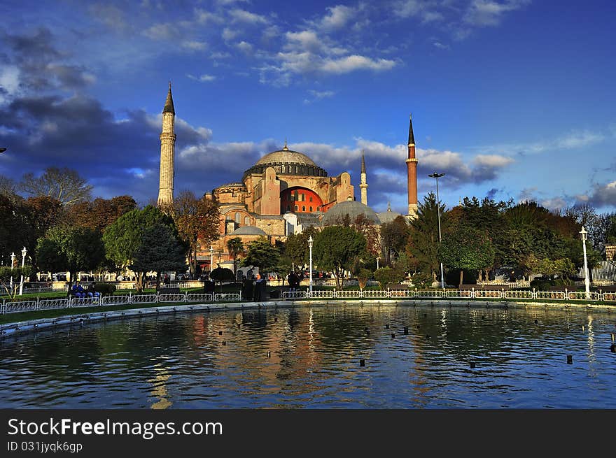 AyaSofia mosque in Istanbul, St. Sofia