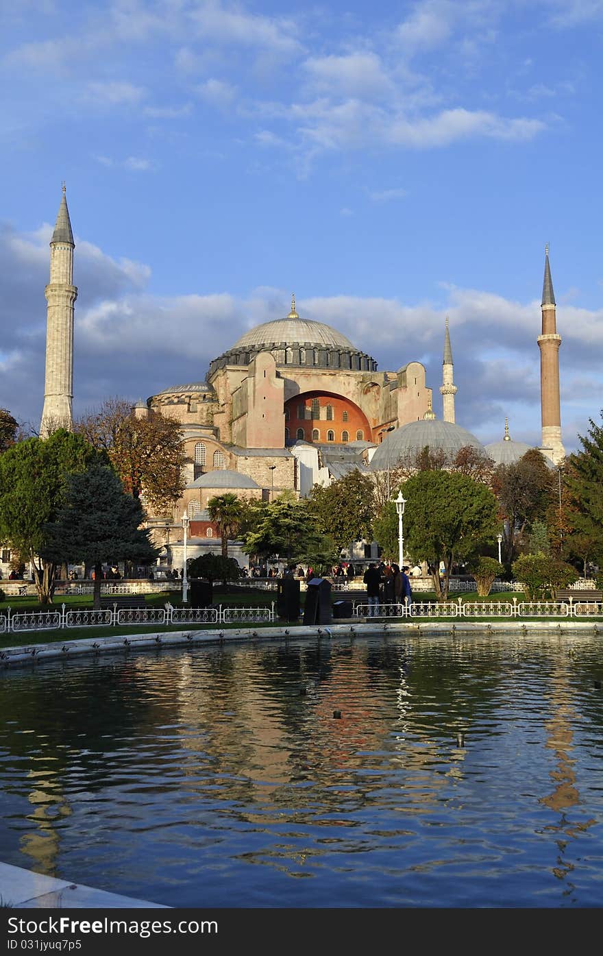 AyaSofia mosque in Istanbul, St. Sofia