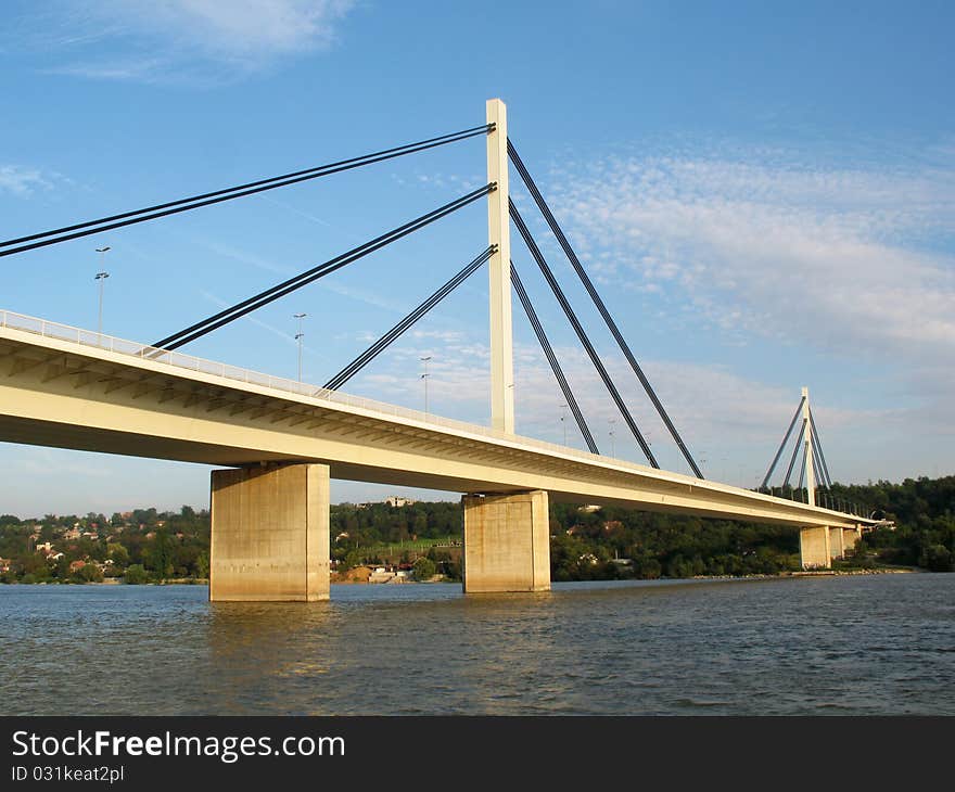 Bridge in Novi Sad.