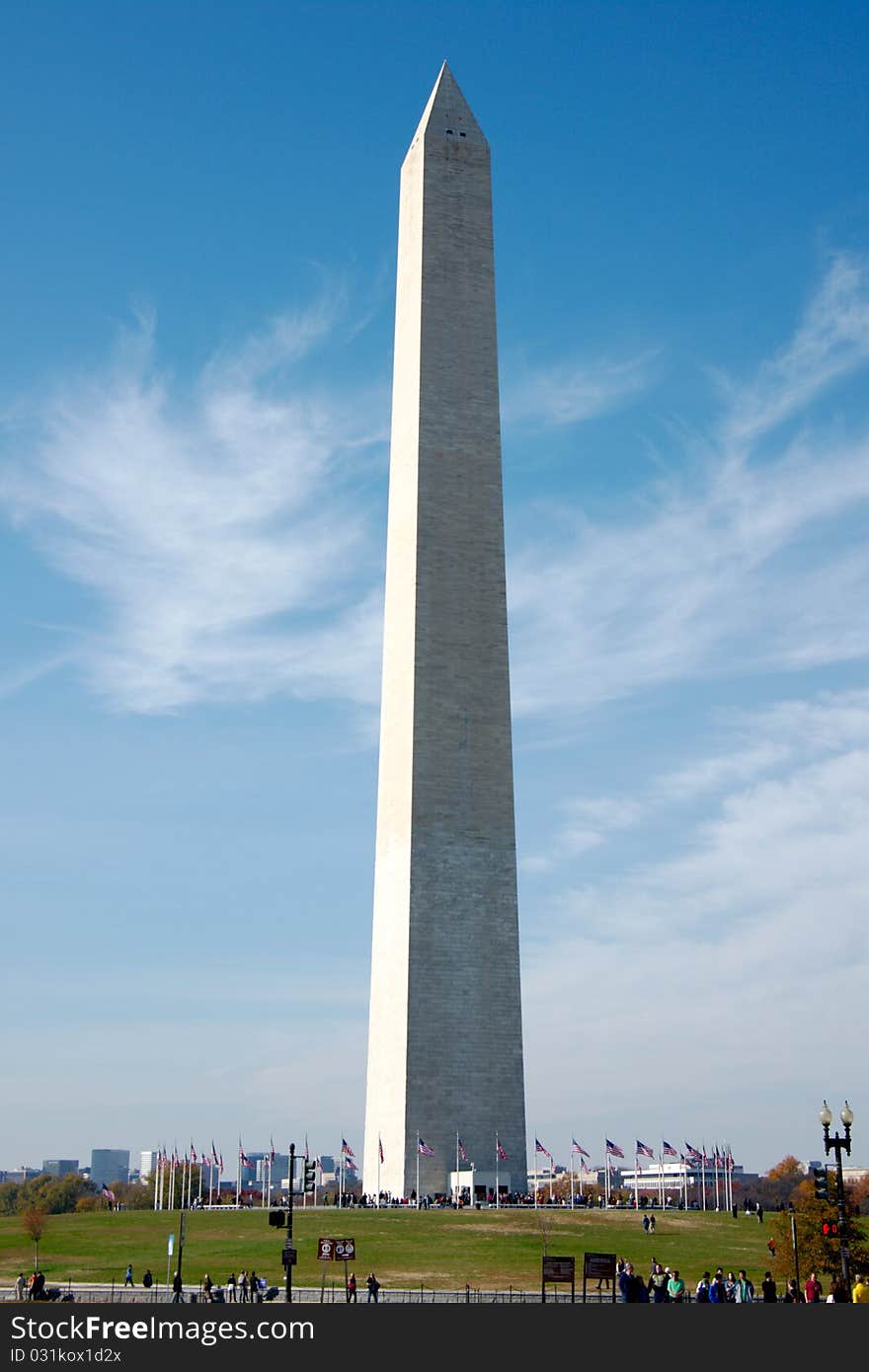 The Washington memorial