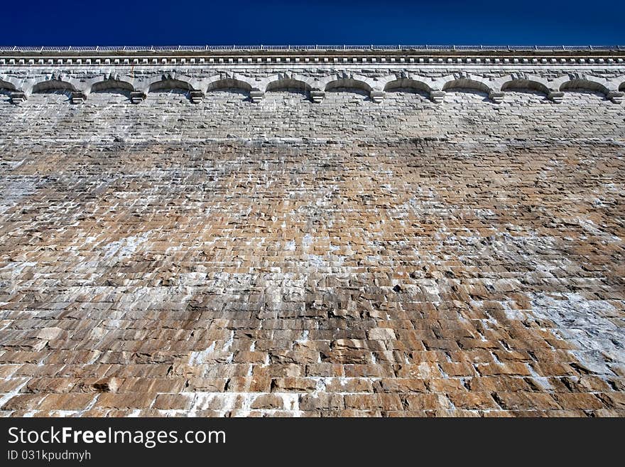 Wall Of Dam