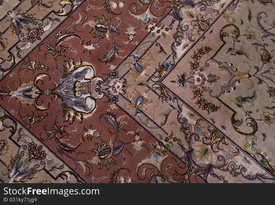 Arabic close up Carpet detail