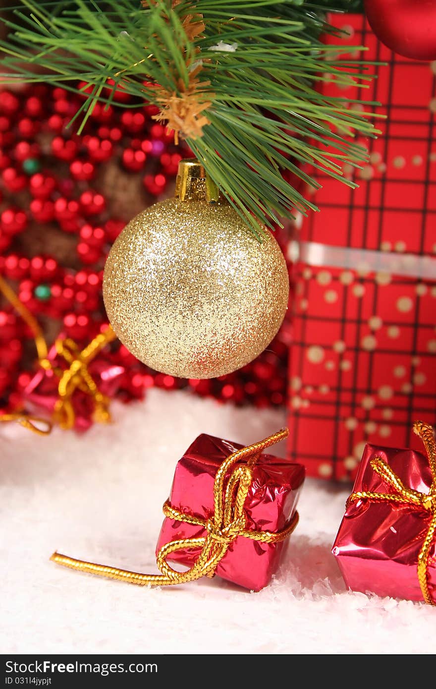 Christmas tree on white background. Christmas tree on white background