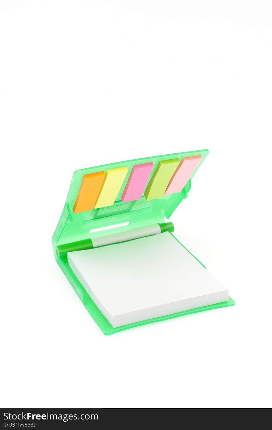 Colorful note pad