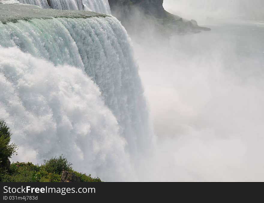 American side of the Niagara Fall