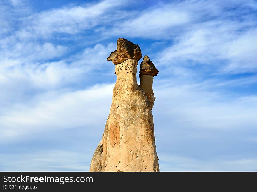 Cappadocia. Stone pillars