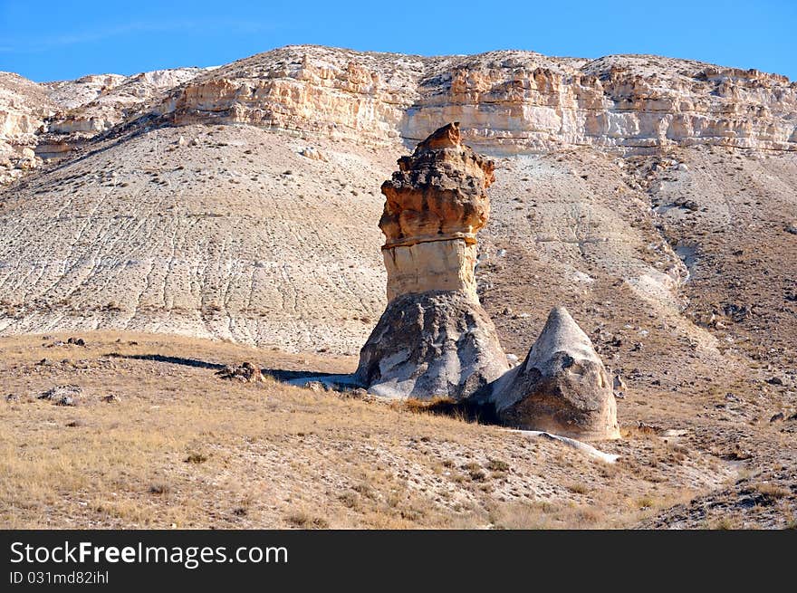 Cappadocia. Result of erosion