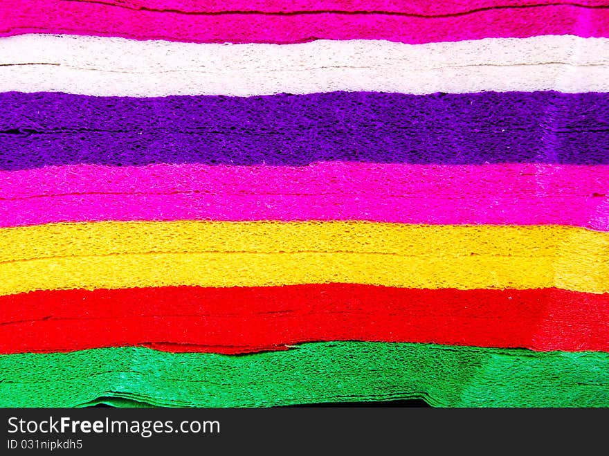 Colorful spectrum mulberry paper background texture