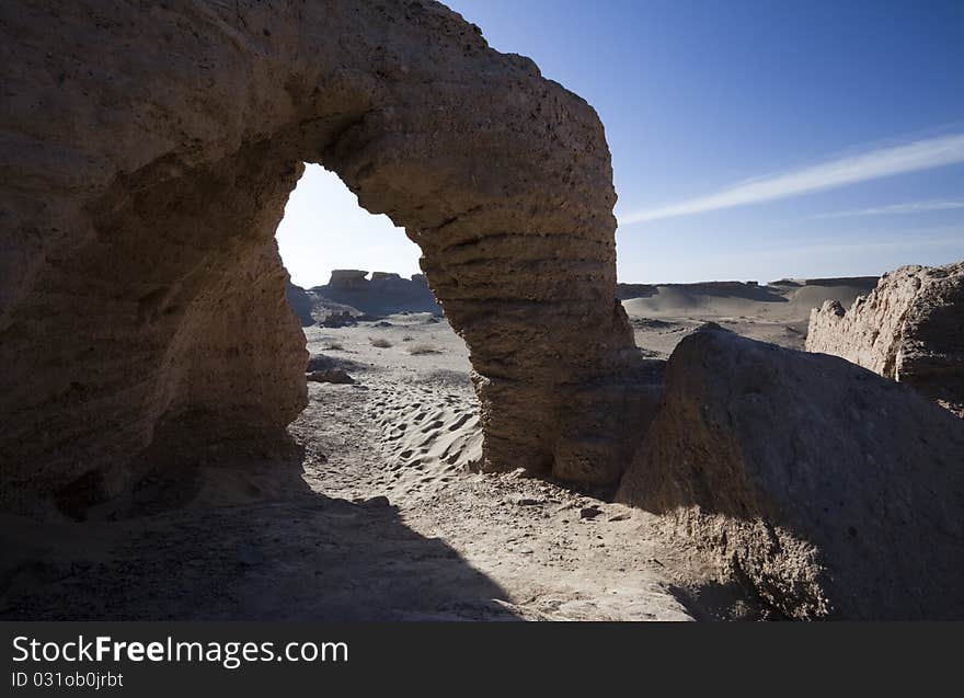 China,Inner Mongolia,Alxa League,EJINAQI,black city