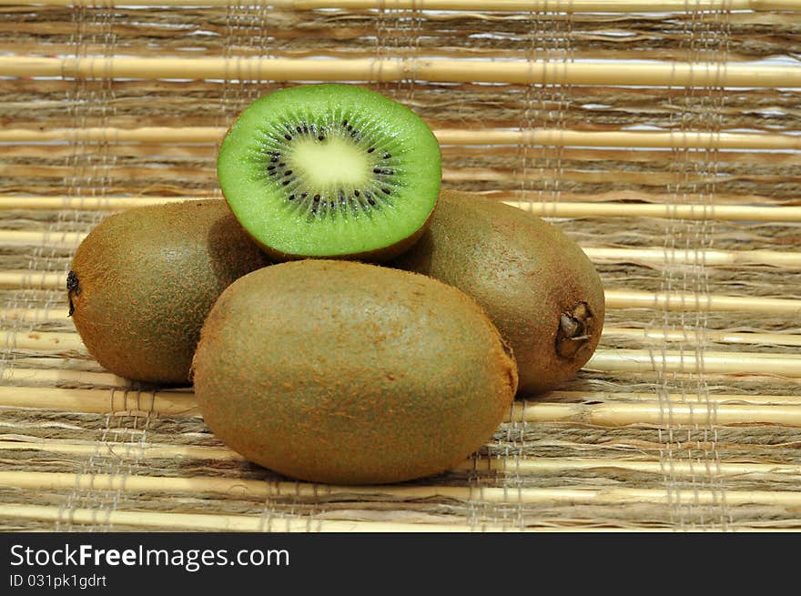 Fruit still life with fresh kiwi. Fruit still life with fresh kiwi