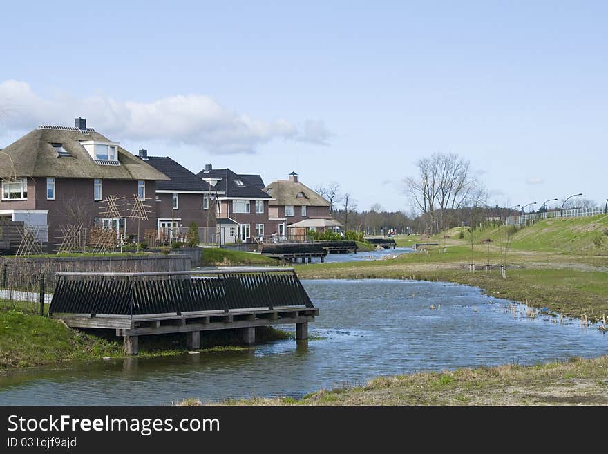 Development of a new housing estate