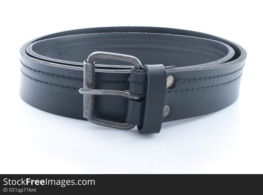 Black Leather Belt