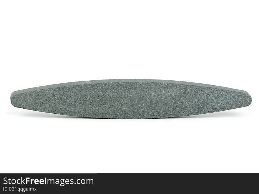 Grindstone isolated on the white background