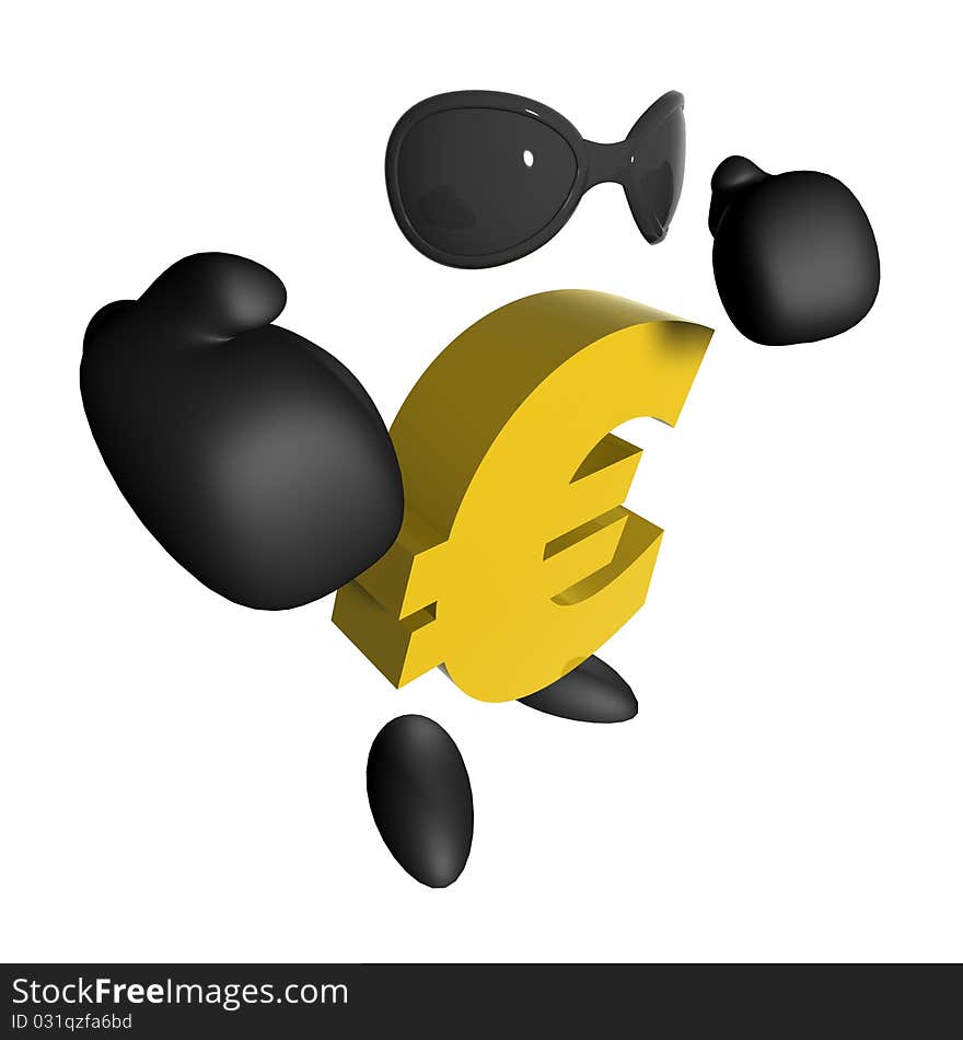 Euro Symbol 3d