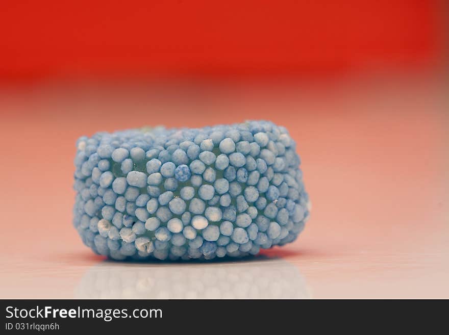 A blue english liquorice