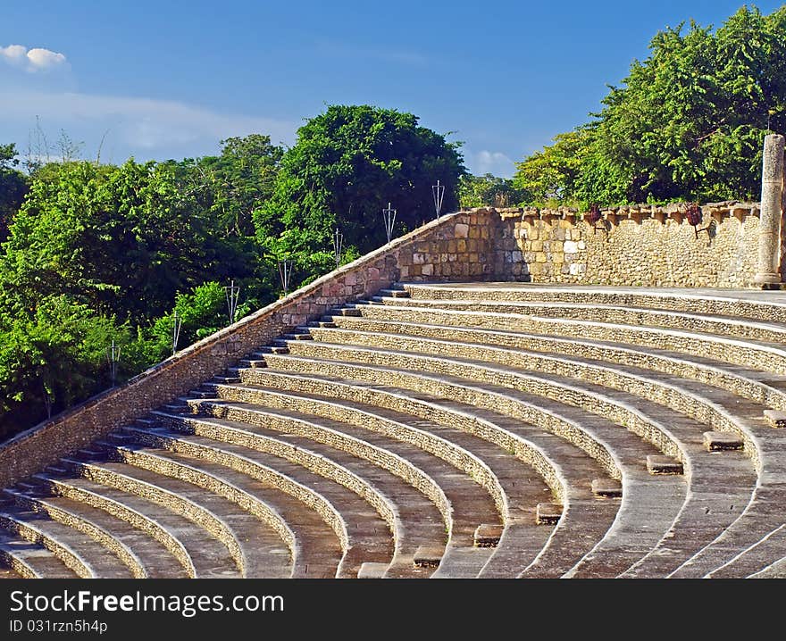 Stone amphitheater