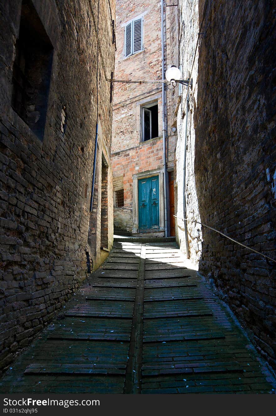 Alley in Urbino