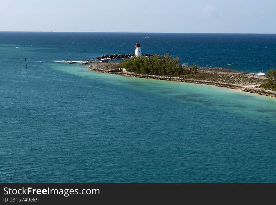 Light House In The Caribbean