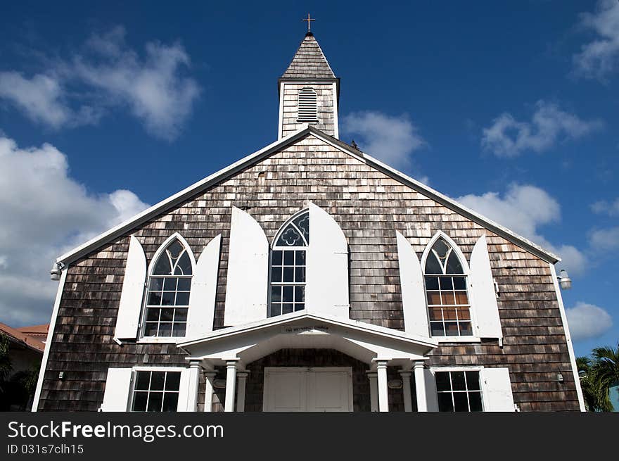 Old Style Church Facade