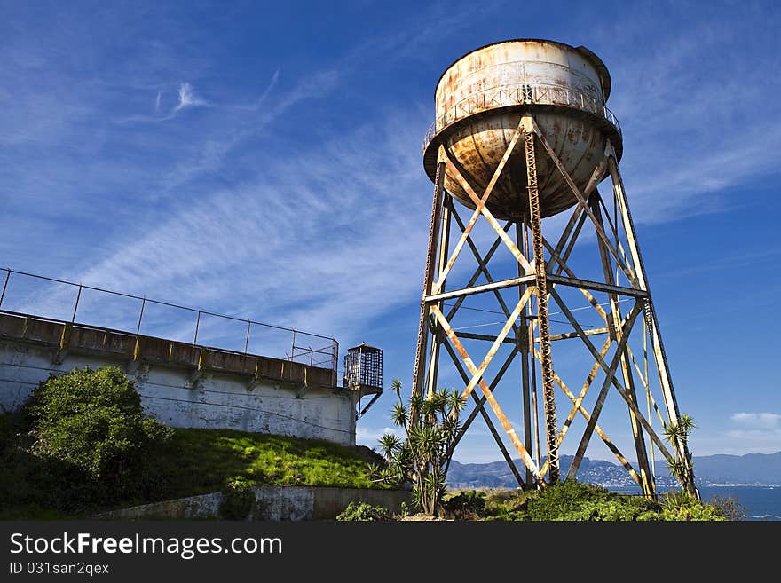 Alcatraz Water Tower