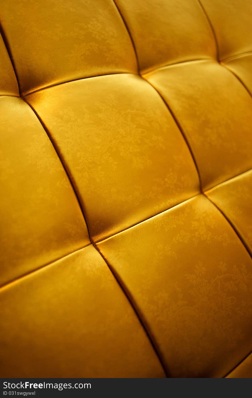 Golden Fabric Texture