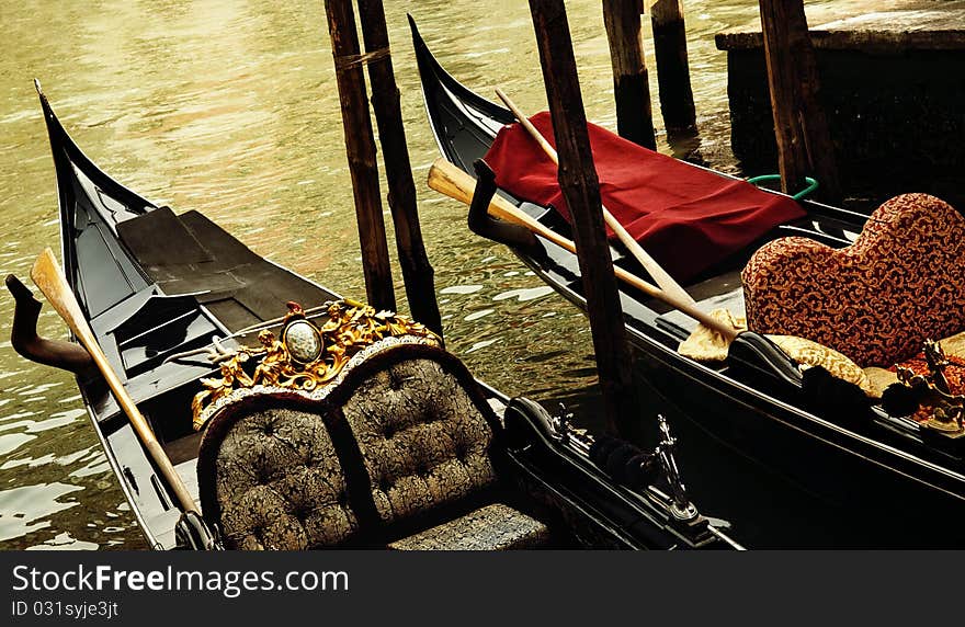 Traditional Venice nice gandola ride