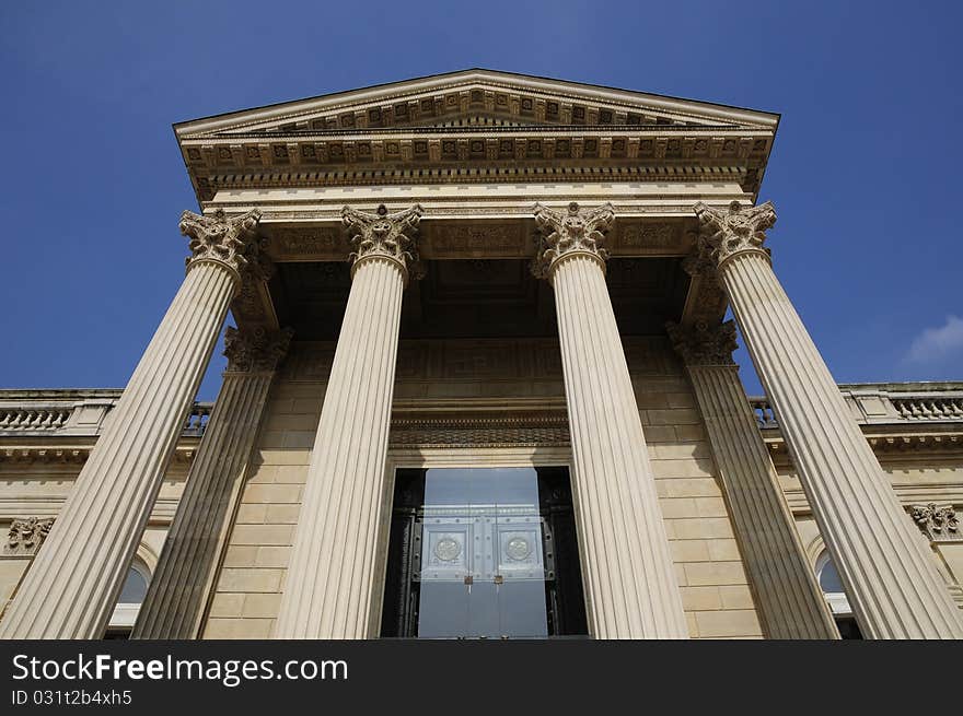 Building architecture of pantheon