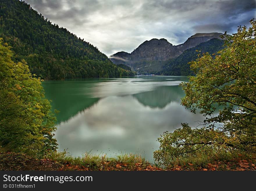 Lake Ritsa Caucasus