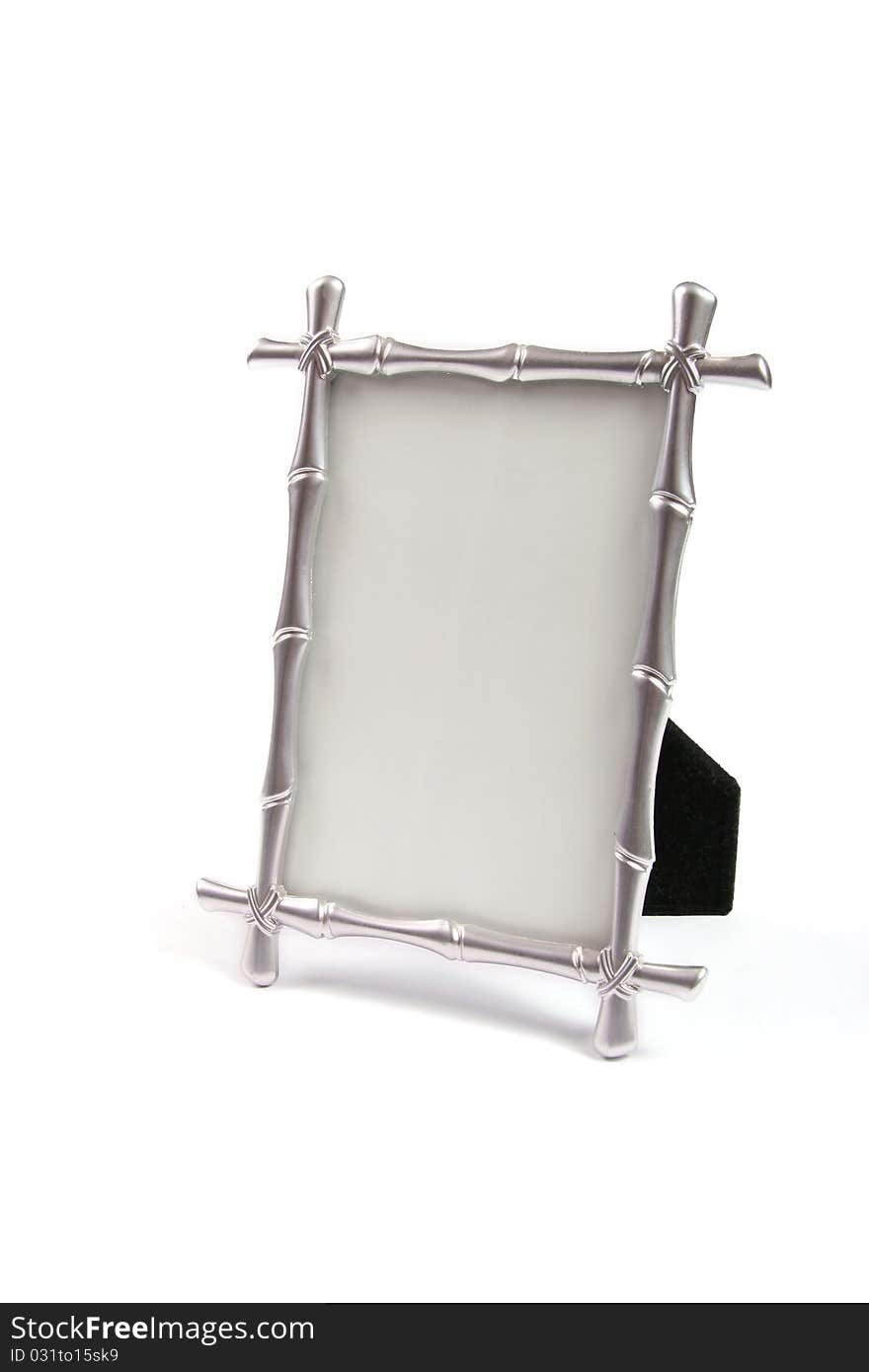 Blank photo frame