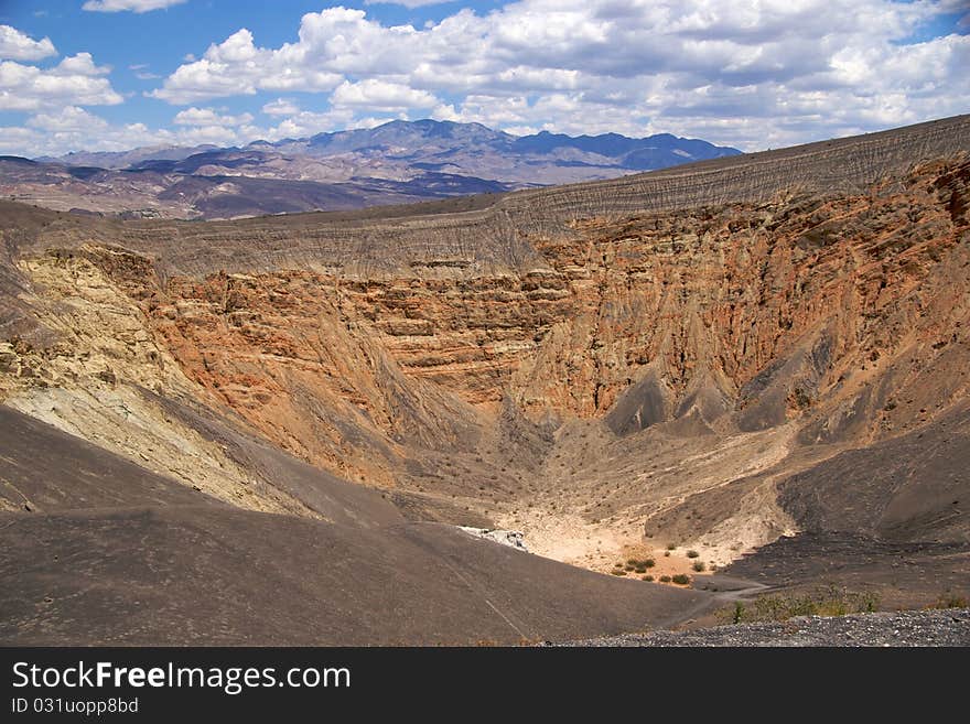 Death Valley Ubehebe Crater