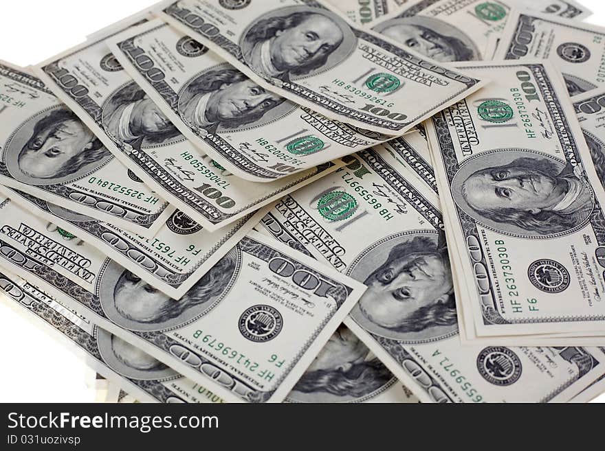 Background with money american hundred dollar bills. Background with money american hundred dollar bills