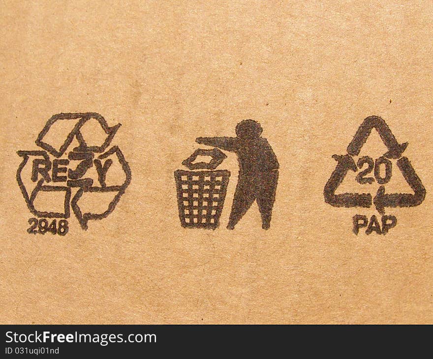 Carton symbols