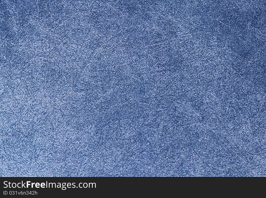 Cotton cloth with blue texture