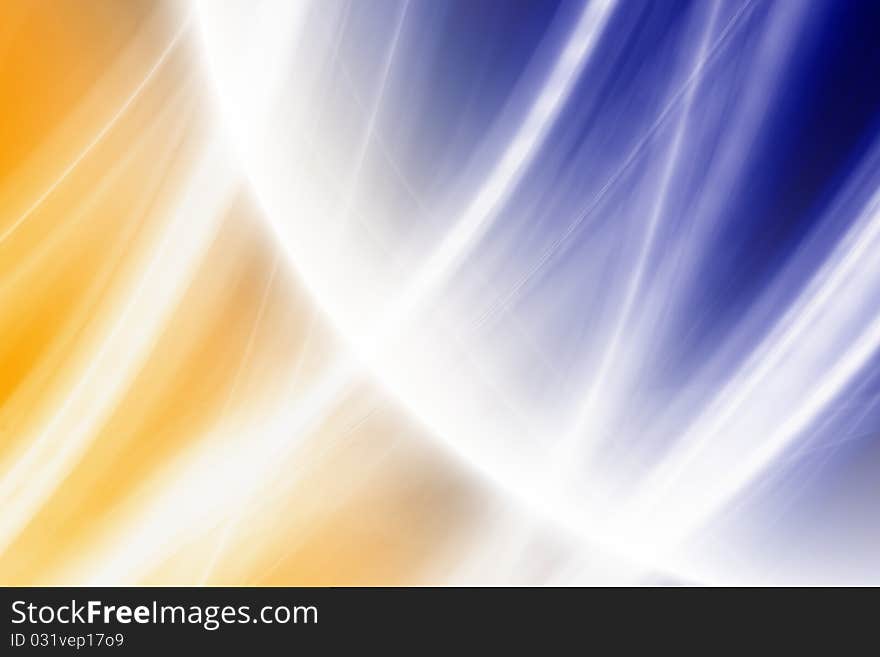 Yellow and blue abstract glowing background. Yellow and blue abstract glowing background