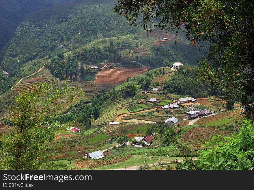 Vietnamese village