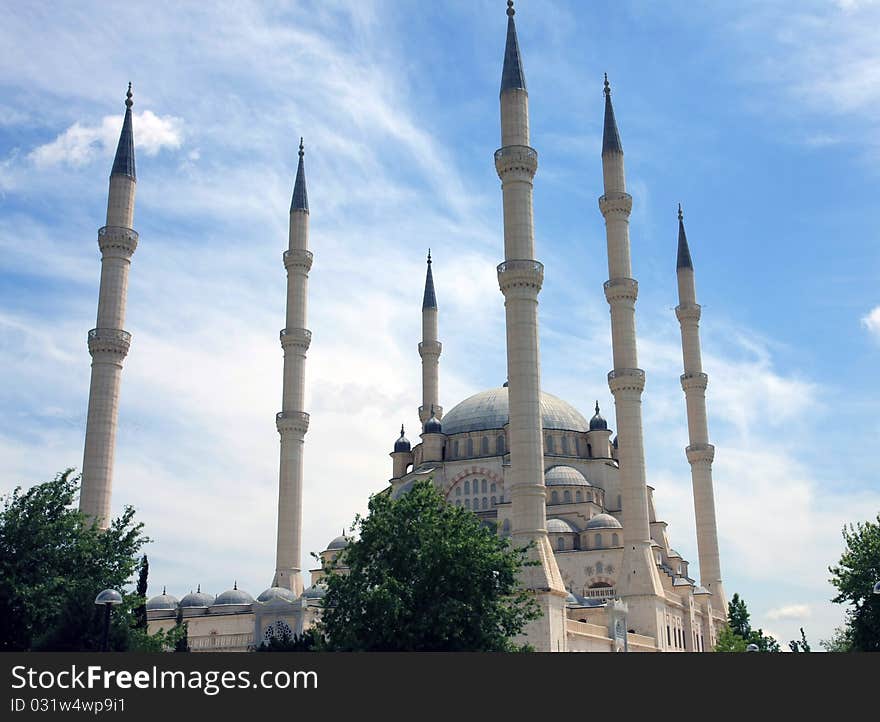 Sabanci Central Mosque in Adana.