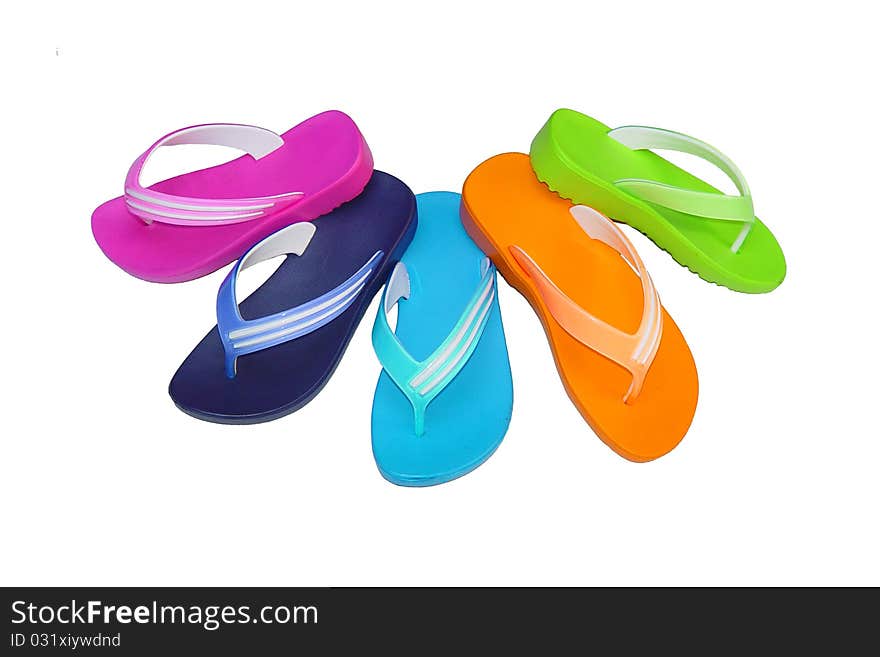 Phylon flip flop mix color