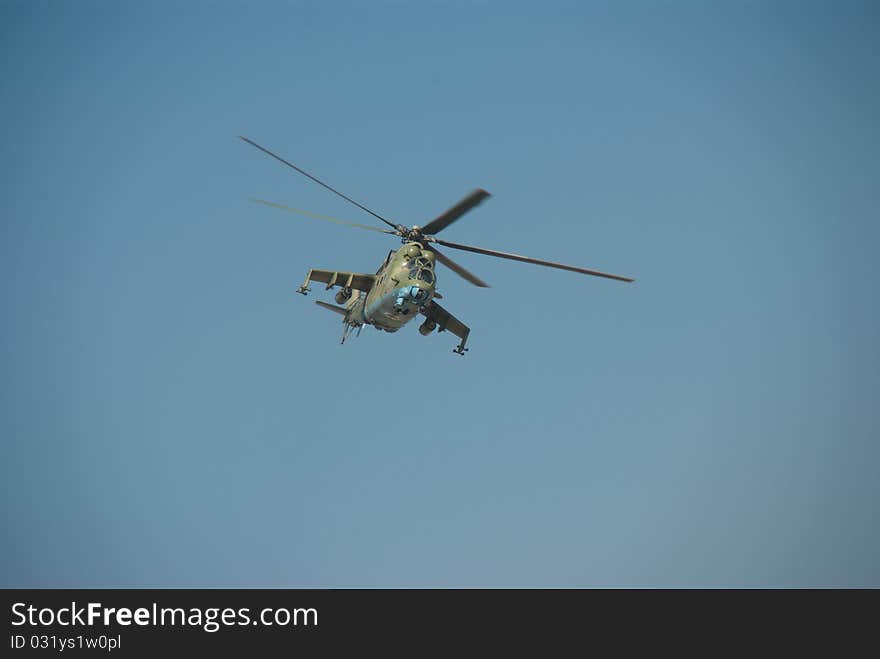 Afghan National Army MI-24 Hind-D Helicopter