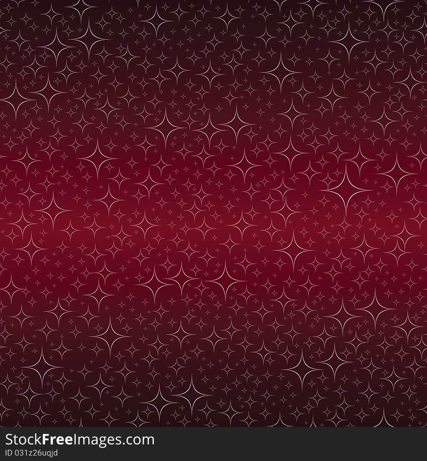 Christmas seamless a background with stars. Vector