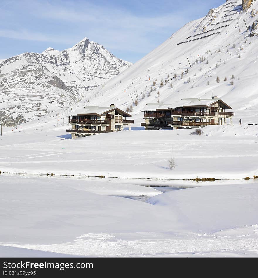 Tignes-le-Lac, Alps