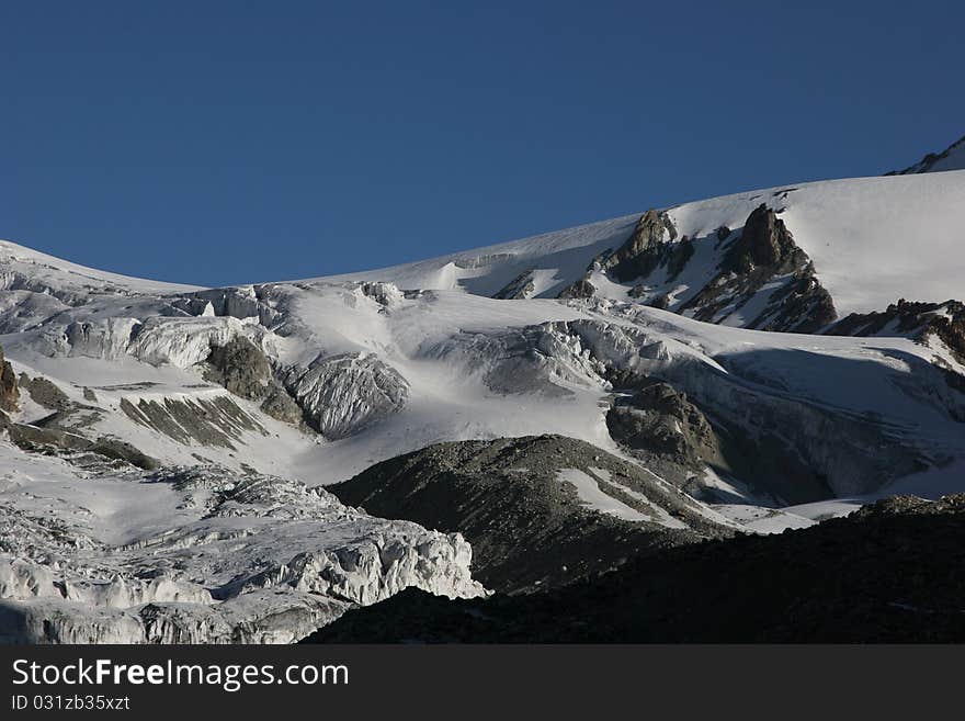 Mountain glacier