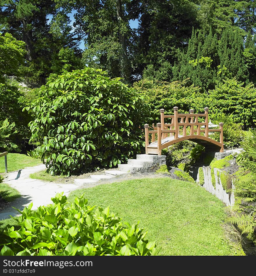 Japanese Garden in Powerscourt Gardens, County Wicklow, Ireland