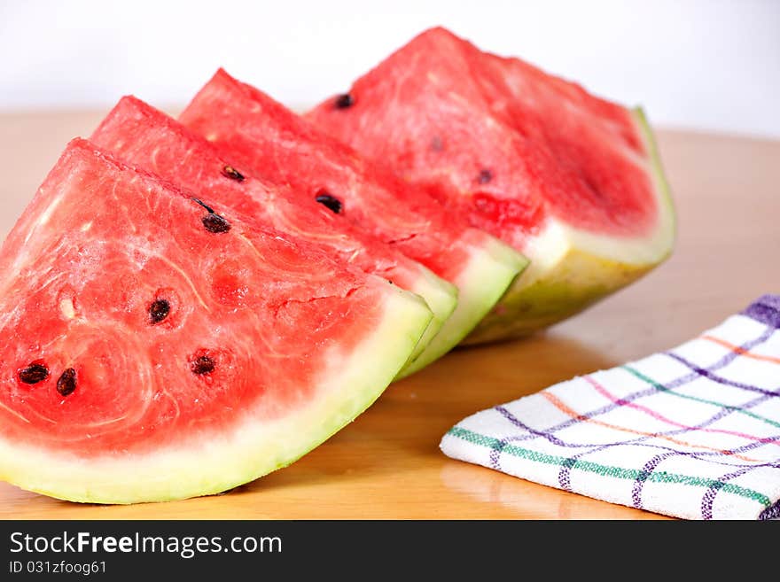 Watermelon Delicious Cut Food Dessert