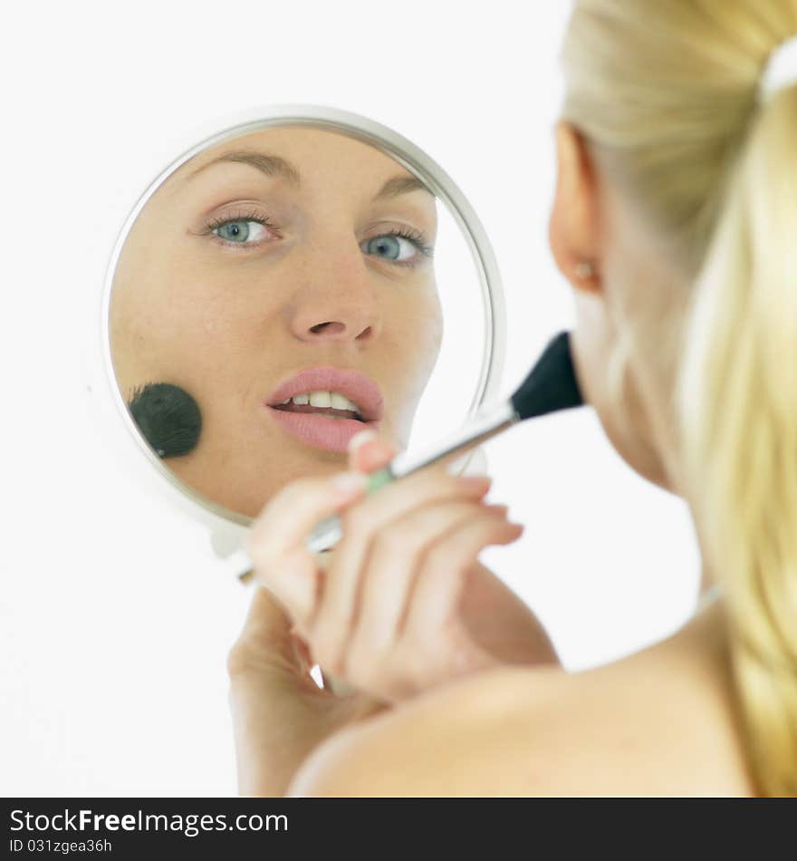 Woman s make up