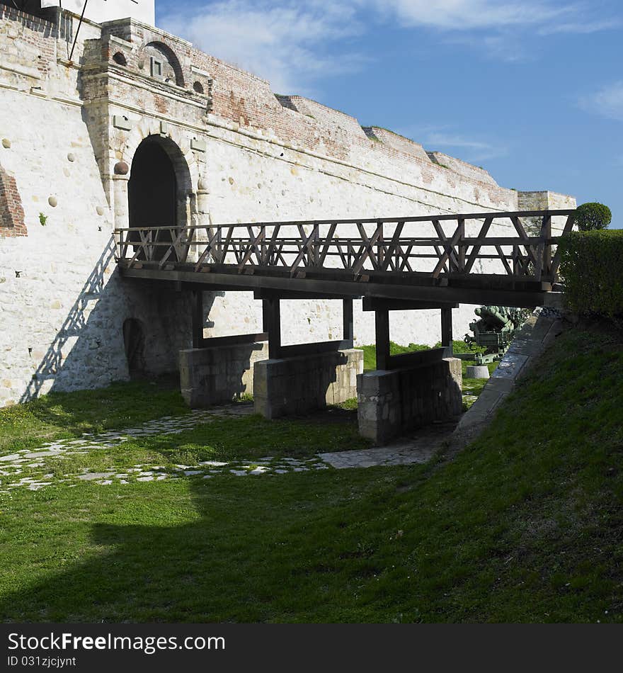 Fortress Kalemegdan in Belgrade, Serbia